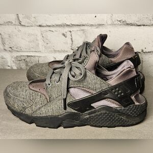 Nike Air Huarache Run TP Tech Pack Fleece Cool Grey 2015 Women’s Sz 10